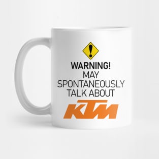 Warning obsessed about KTM Mug